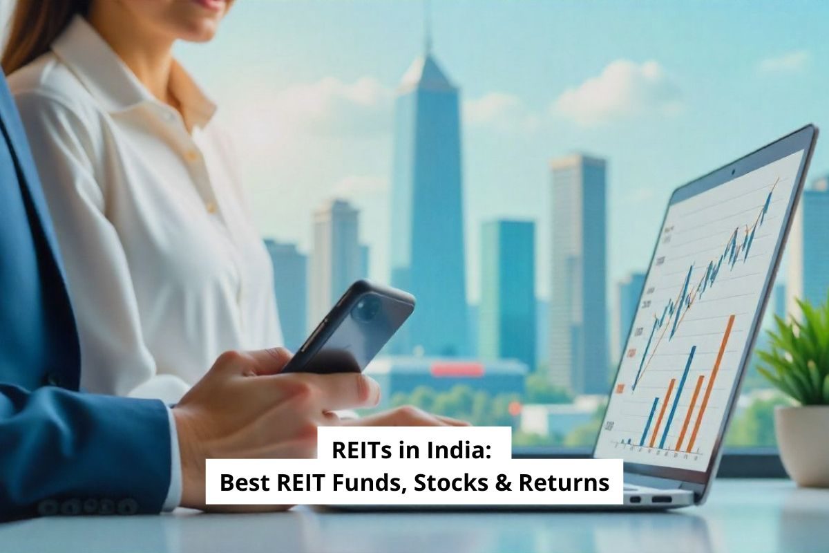 People investing in REITs in India.